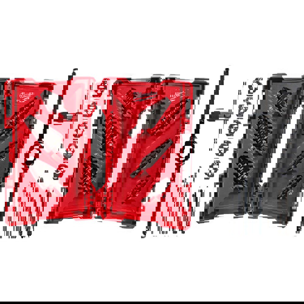 Drill Bit Sets; Drill Bit Set Type: Step Drill Bits ; Number of Pieces: 17; 6 ; Tool Material: High-Speed Steel ; Minimum Drill Bit Size (Frac Inch): 1/8 ; Maximum Drill Bit Size (Frac Inch): 1-1/8 ; Coating/Finish: Oxide